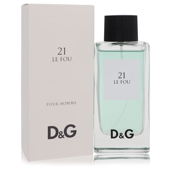 Le Fou 21 Eau De Toilette Spray By Dolce & Gabbana for Men 3.3 oz