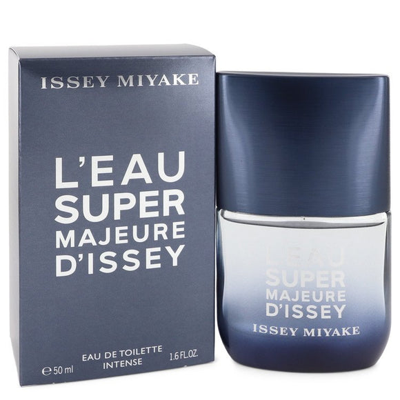 L'eau Super Majeure D'issey Eau De Toilette Intense Spray By Issey Miyake for Men 1.6 oz