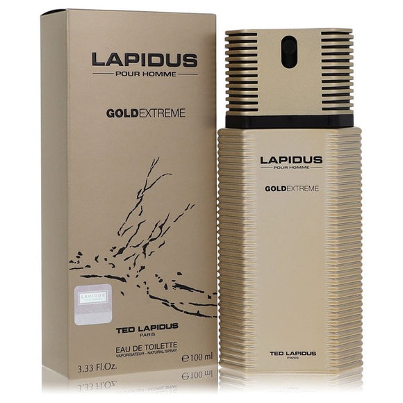 Lapidus Gold Extreme Eau De Toilette Spray By Ted Lapidus for Men 3.4 oz