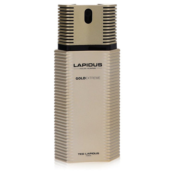 Lapidus Gold Extreme Eau DE Toilette Spray (Tester) By Ted Lapidus for Men 3.4 oz