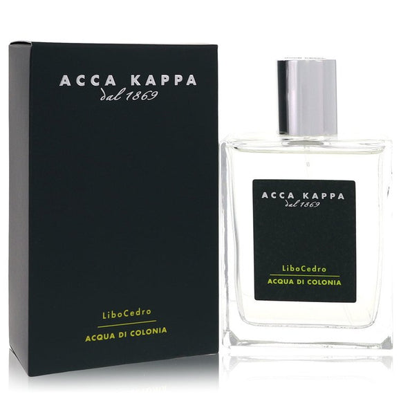 Libocedro Eau De Cologne Spray By Acca Kappa for Men 3.3 oz