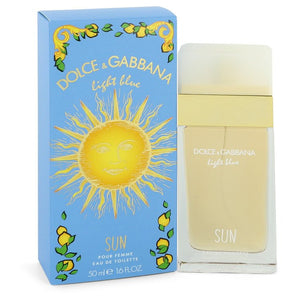 Light Blue Sun Eau De Toilette Spray By Dolce & Gabbana for Women 1.7 oz