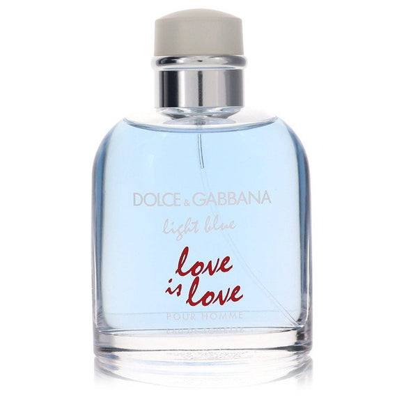 Light Blue Love Is Love Eau De Toilette Spray (Tester) By Dolce & Gabbana for Men 4.2 oz