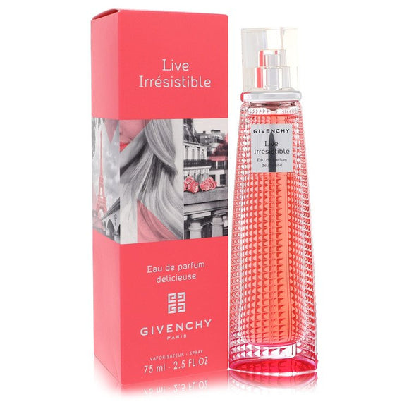 Live Irresistible Delicieuse Eau De Parfum Spray By Givenchy for Women 2.5 oz
