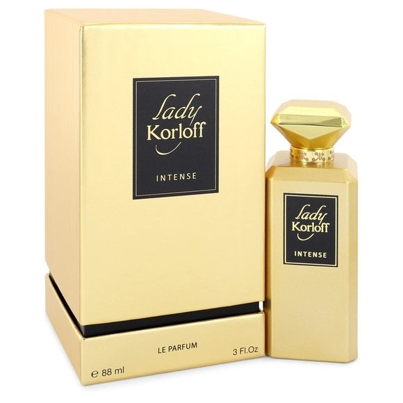 Lady Korloff Intense Eau De Parfum Spray By Korloff for Women 3 oz