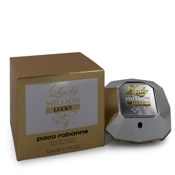 Lady Million Lucky Eau De Parfum Spray By Paco Rabanne for Women 1.7 oz