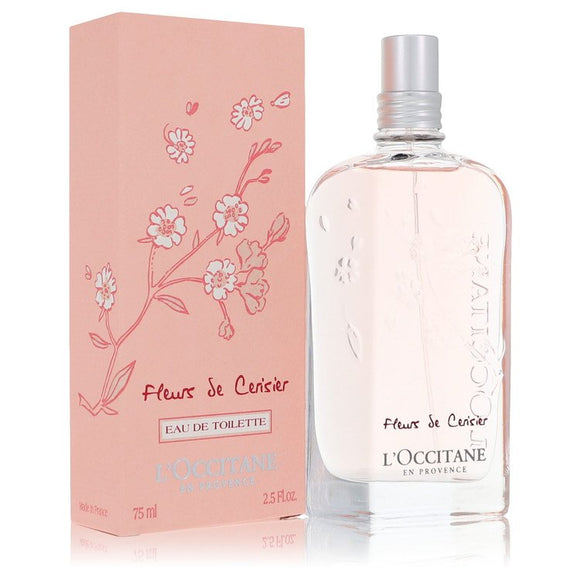 Fleurs De Cerisier L'occitane Eau De Toilette Spray By L'occitane for Women 2.5 oz