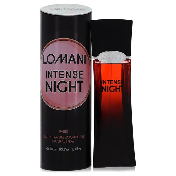 Lomani Intense Night Eau De Parfum Spray By Lomani for Women 3.3 oz
