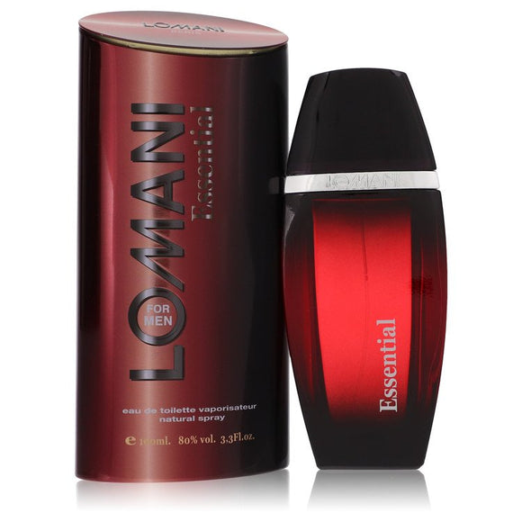 Lomani Essential Eau De Toilette Spray By Lomani for Men 3.4 oz