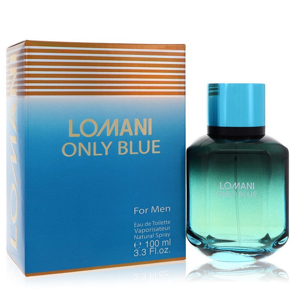 Lomani Only Blue Cologne By Lomani Eau De Toilette Spray for Men 3.3 oz