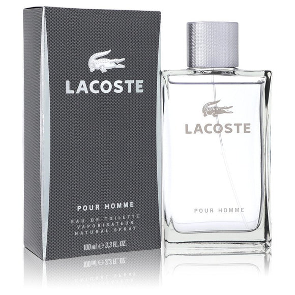 Lacoste Pour Homme Eau De Toilette Spray By Lacoste for Men 3.3 oz