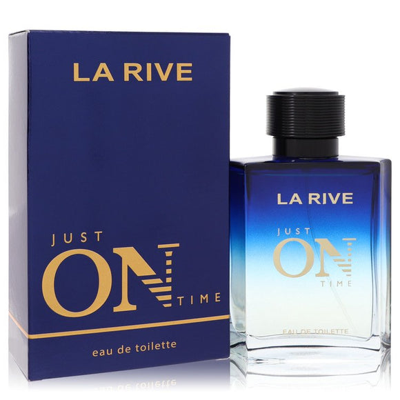 La Rive Just On Time Eau De Toilette Spray By La Rive for Men 3.3 oz