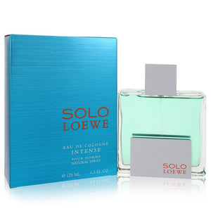 Solo Intense Cologne By Loewe Eau De Cologne Spray for Men 4.2 oz