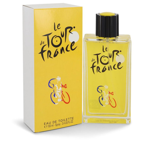Le Tour De France Eau De Toilette Spray (Unisex) By Le Tour De France for Men 3.4 oz