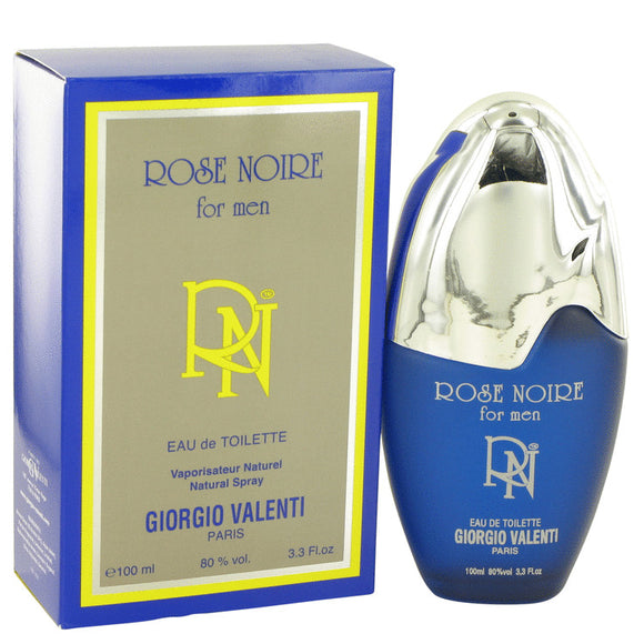 Rose Noire Eau De Toilette Spray By Giorgio Valenti for Men 3.4 oz
