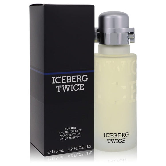 Iceberg Twice Eau De Toilette Spray By Iceberg for Men 4.2 oz