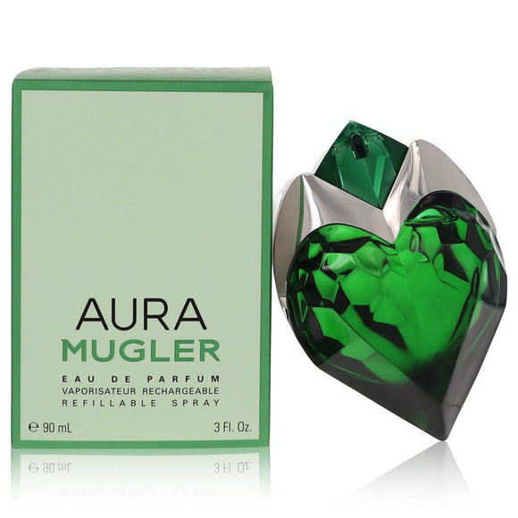 Mugler Aura Eau De Parfum Spray Refillable By Thierry Mugler for Women 3 oz