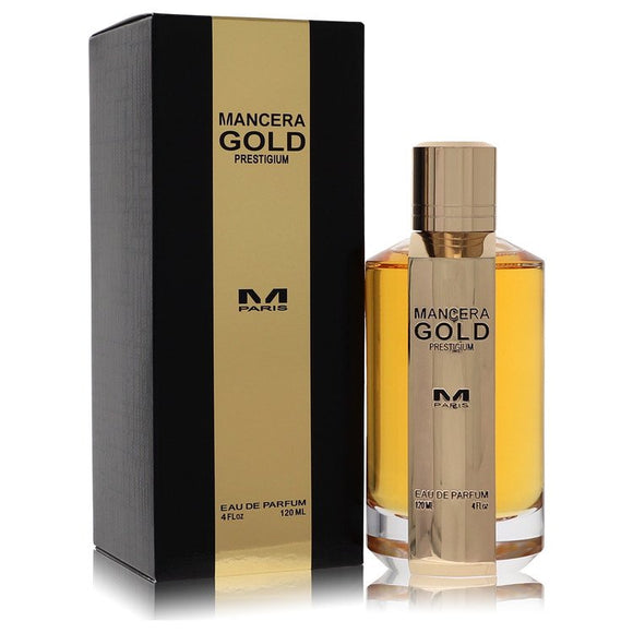Mancera Gold Prestigium Eau De Parfum Spray By Mancera for Women 4 oz