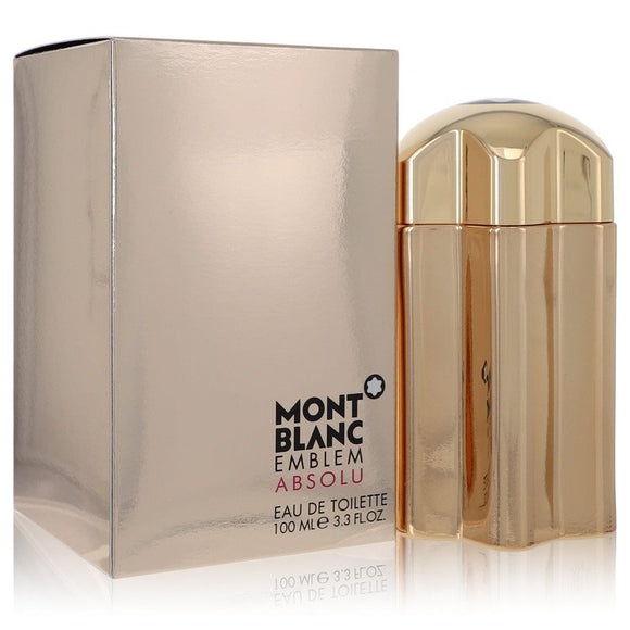 Montblanc Emblem Absolu Eau De Toilette Spray By Mont Blanc for Men 3.4 oz