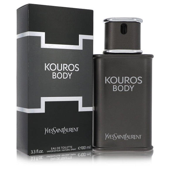 Kouros Body Eau De Toilette Spray By Yves Saint Laurent for Men 3.4 oz