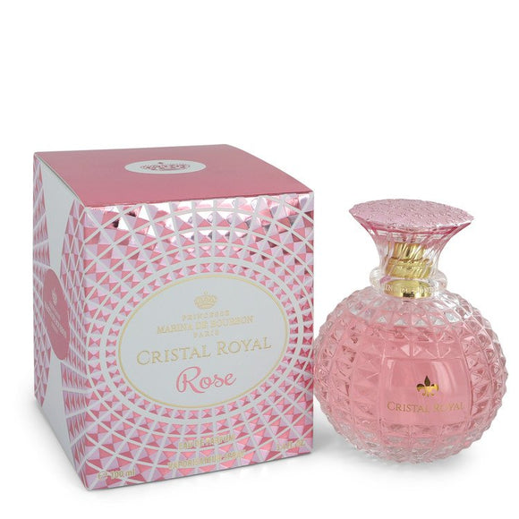 Marina De Bourbon Cristal Royal Rose Eau De Parfum Spray By Marina De Bourbon for Women 3.4 oz