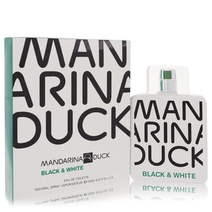 Mandarina Duck Black & White Eau De Toilette Spray By Mandarina Duck for Men 3.4 oz