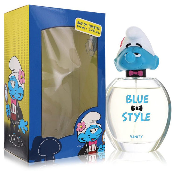 The Smurfs Blue Style Vanity Eau De Toilette Spray By Smurfs for Men 3.4 oz