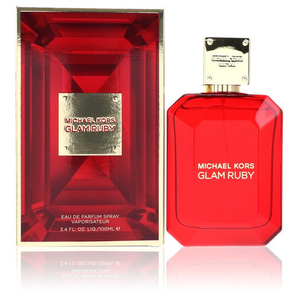 Michael Kors Glam Ruby Eau De Parfum Spray By Michael Kors for Women 3.4 oz