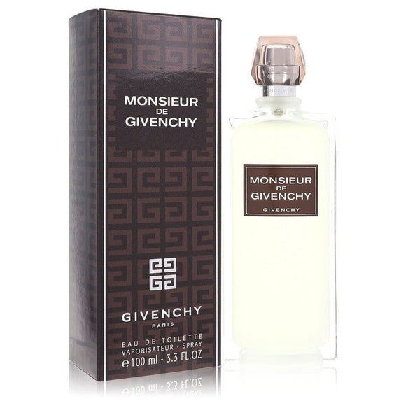 Monsieur Givenchy Eau De Toilette Spray By Givenchy for Men 3.4 oz