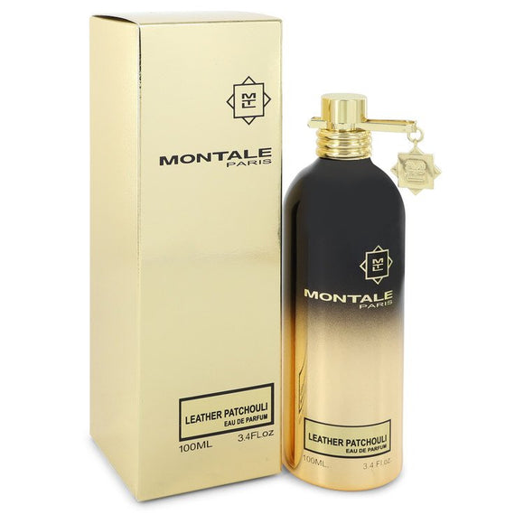 Montale Leather Patchouli Eau De Parfum Spray (Unisex) By Montale for Women 3.4 oz
