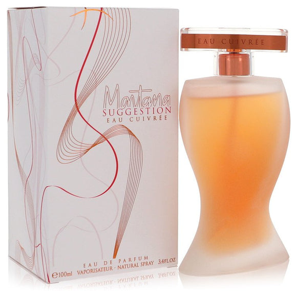 Montana Suggestion Eau Cuivree Eau De Parfum Spray By Montana for Women 3.4 oz