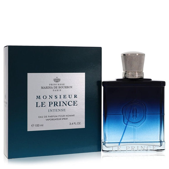 Monsieur Le Prince Intense Eau De Parfum Spray By Marina De Bourbon for Men 3.4 oz