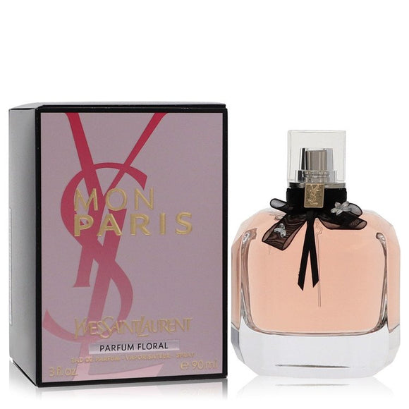 Mon Paris Floral Eau De Parfum Spray By Yves Saint Laurent for Women 3 oz