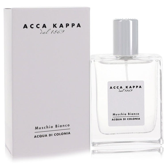 Muschio Bianco (white Musk/moss) Eau De Cologne Spray (Unisex) By Acca Kappa for Women 1.7 oz