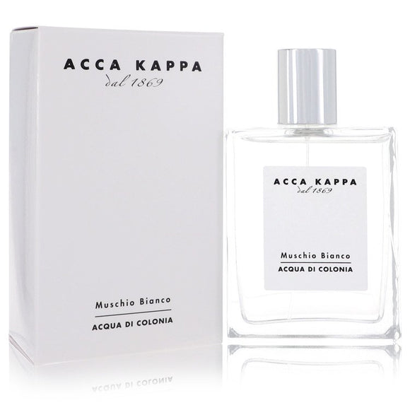 Muschio Bianco (white Musk/moss) Eau De Cologne Spray (Unisex) By Acca Kappa for Women 3.3 oz