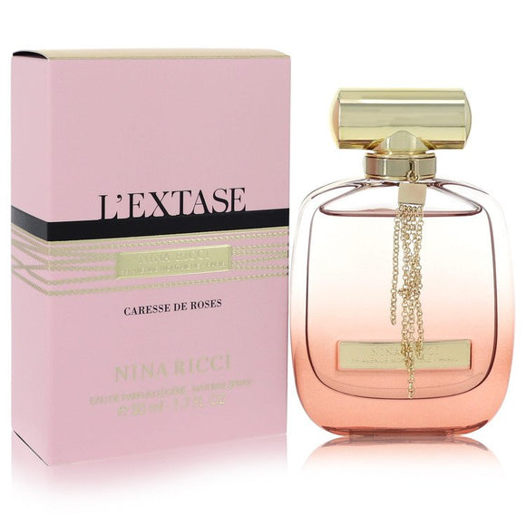 Nina L'extase Caresse De Roses Eau De Parfum Legere Spray By Nina Ricci for Women 1.7 oz
