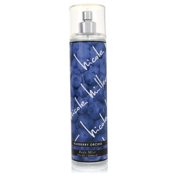 Nicole Miller Blueberry Orchid Body Mist Spray By Nicole Miller for Women 8 oz