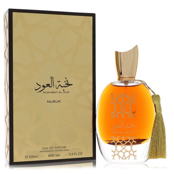 Nukhbat Al Oud Eau De Parfum Spray (Unisex) By Nusuk for Women 3.4 oz