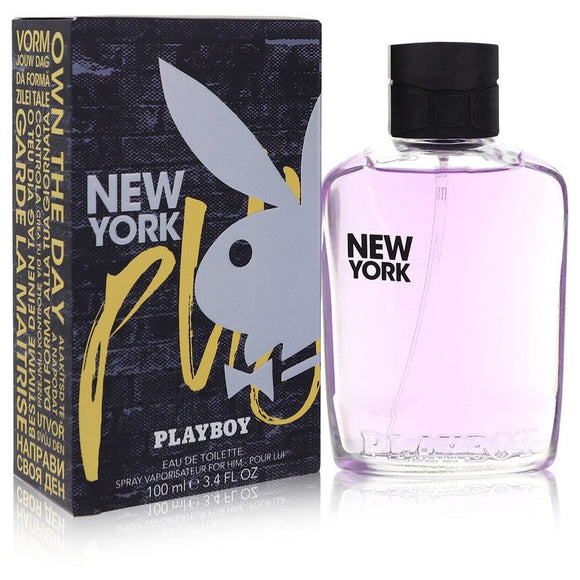 New York Playboy Eau De Toilette Spray By Playboy for Men 3.4 oz