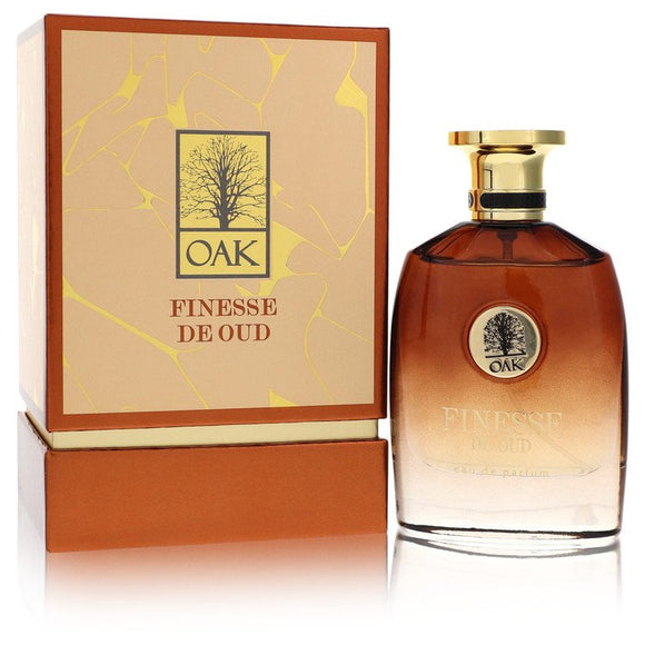 Oak Finesse De Oud Eau De Parfum Spray (Unisex) By Oak for Men 3 oz