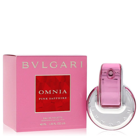 Omnia Pink Sapphire Eau De Toilette Spray By Bvlgari for Women 1.35 oz