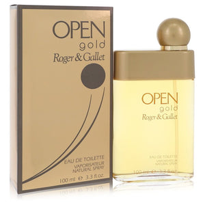Open Gold Eau De Toilette Spray By Roger & Gallet for Men 3.3 oz