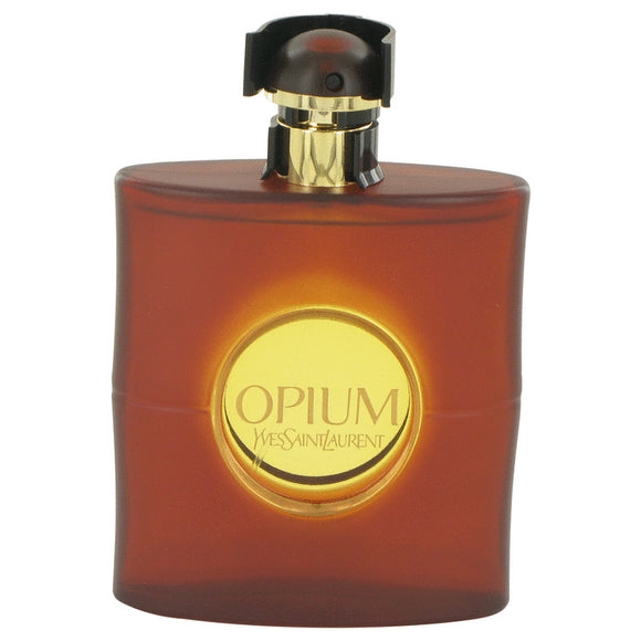 Opium Eau De Toilette Spray (Tester) By Yves Saint Laurent for Women 3 oz