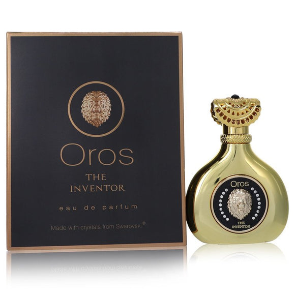 Oros The Inventor Black Eau De Parfum Spray By Armaf for Men 2.9 oz