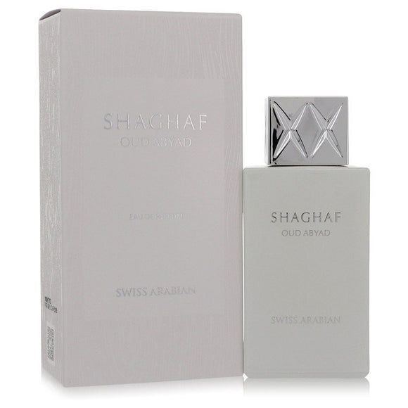 Shaghaf Oud Abyad Eau De Parfum Spray (Unisex) By Swiss Arabian for Men 2.5 oz