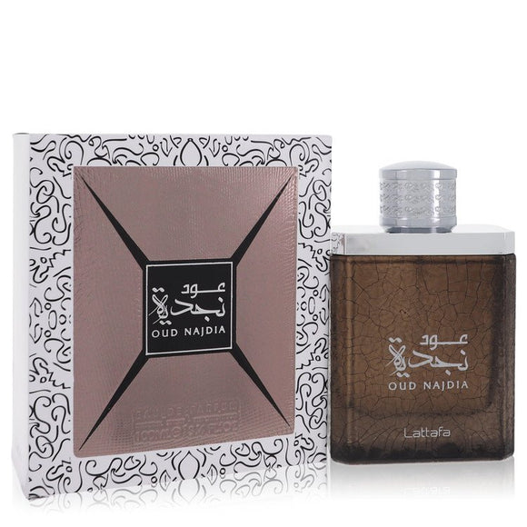 Oud Najdia Eau De Parfum Spray (Unisex) By Lattafa for Women 3.4 oz
