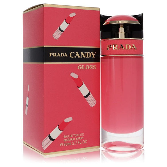 Prada Candy Gloss Eau De Toilette Spray By Prada for Women 2.7 oz