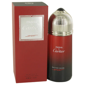 Pasha De Cartier Noire Sport Eau De Toilette Spray By Cartier for Men 5.1 oz
