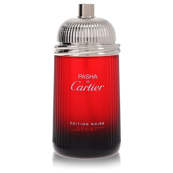 Pasha De Cartier Noire Sport Eau De Toilette Spray (Tester) By Cartier for Men 3.3 oz