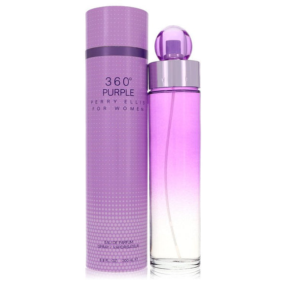 Perry Ellis 360 Purple Eau De Parfum Spray By Perry Ellis for Women 6.7 oz